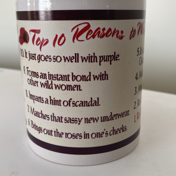 “Red Hat”Mug Leanin Tree 12oz Exc Cond - Picture 10 of 10